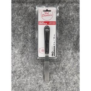 Offset Spatula 4 Inch Black Silver New